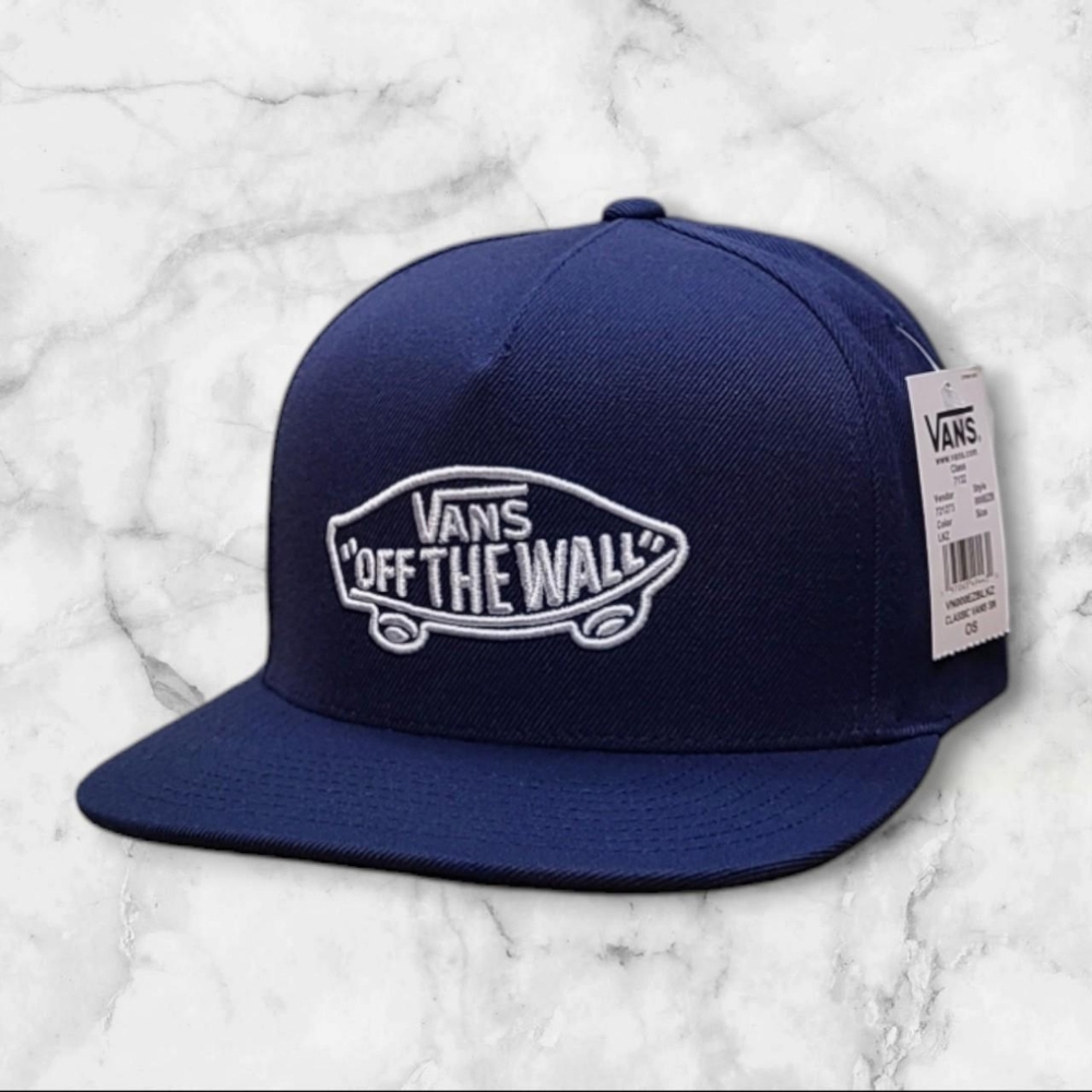 Classic Vans Snapback Hat Blue